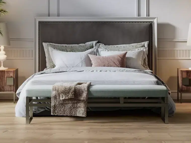 High-Quality Hardwood Flooring with Natural Finish